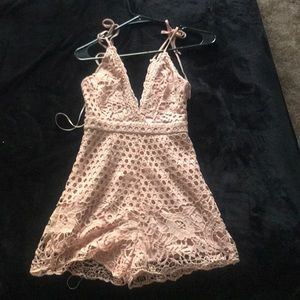 Lite Pink Fashion Nova Romper